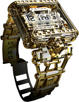 Buy Replica Devon Thread Exoskeleton Gold watch Buy Replica Devon Thread Exoskeleton Gold watch